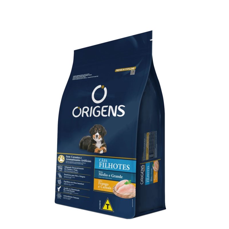 ORIGENS PERROS FILHOTES MEDIANOS 3KG