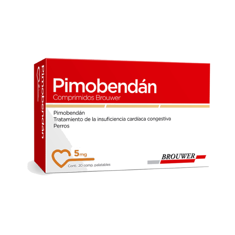Pimobendán Brouwer 5mg * 20 comprimidos — | Brouwer
