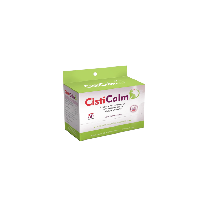 CistiCalm 1 Blister * 10 Cápsulas — Cuidado de la Vejiga Urinaria para Gatos | Bechlab