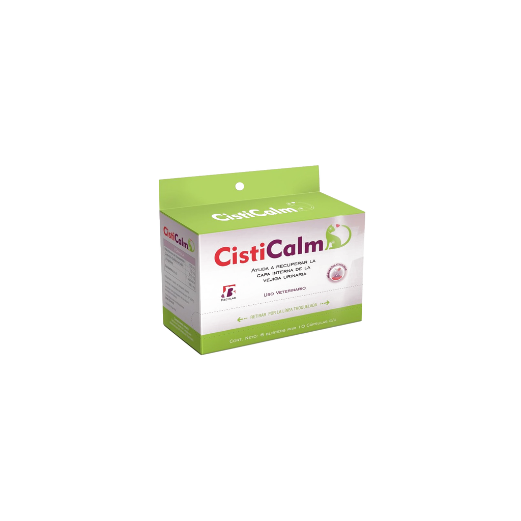 CistiCalm 1 Blister * 10 Cápsulas — Cuidado de la Vejiga Urinaria para Gatos | Bechlab