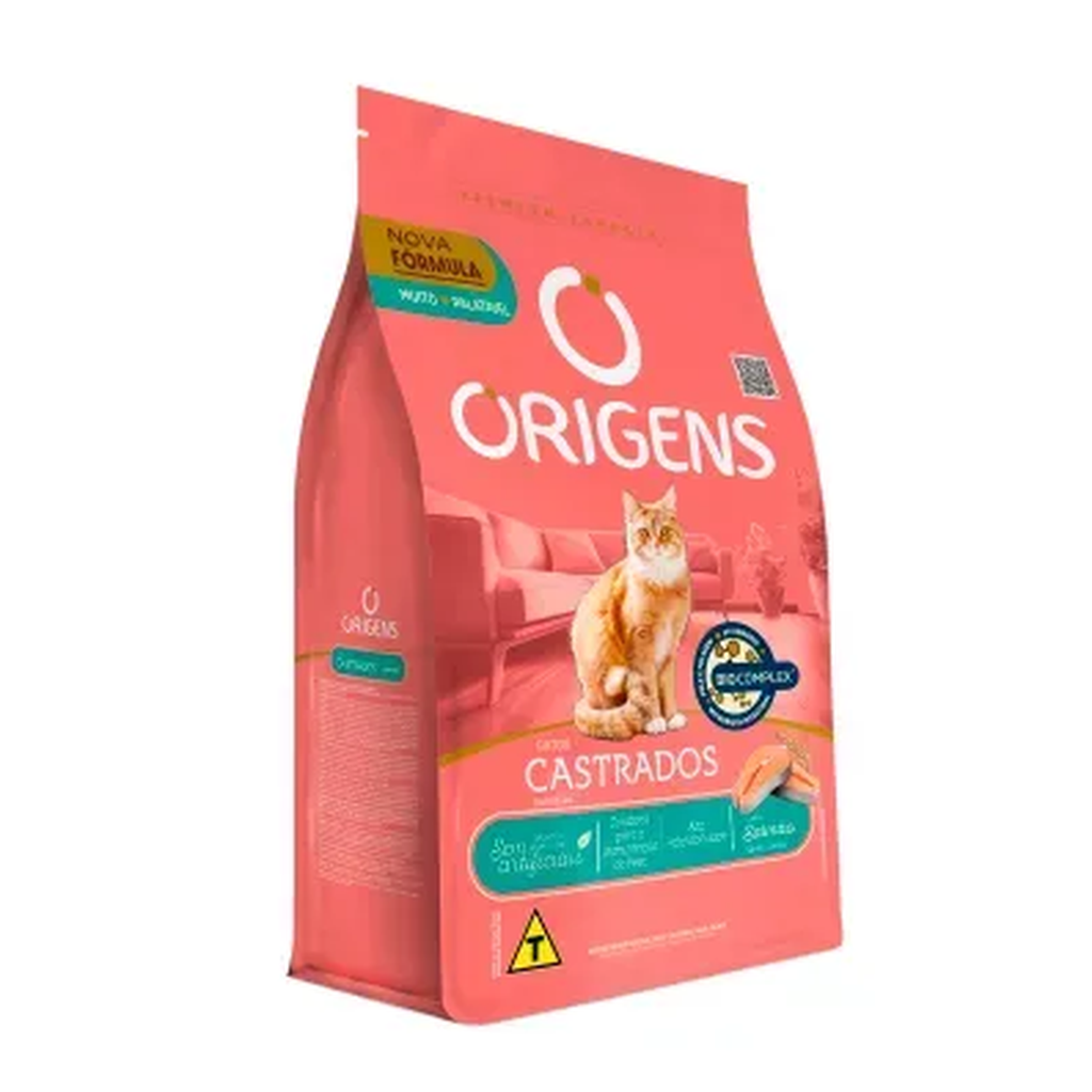 Origens Gatos Castrados * 10kg — Alimento con Salmón | Origens
