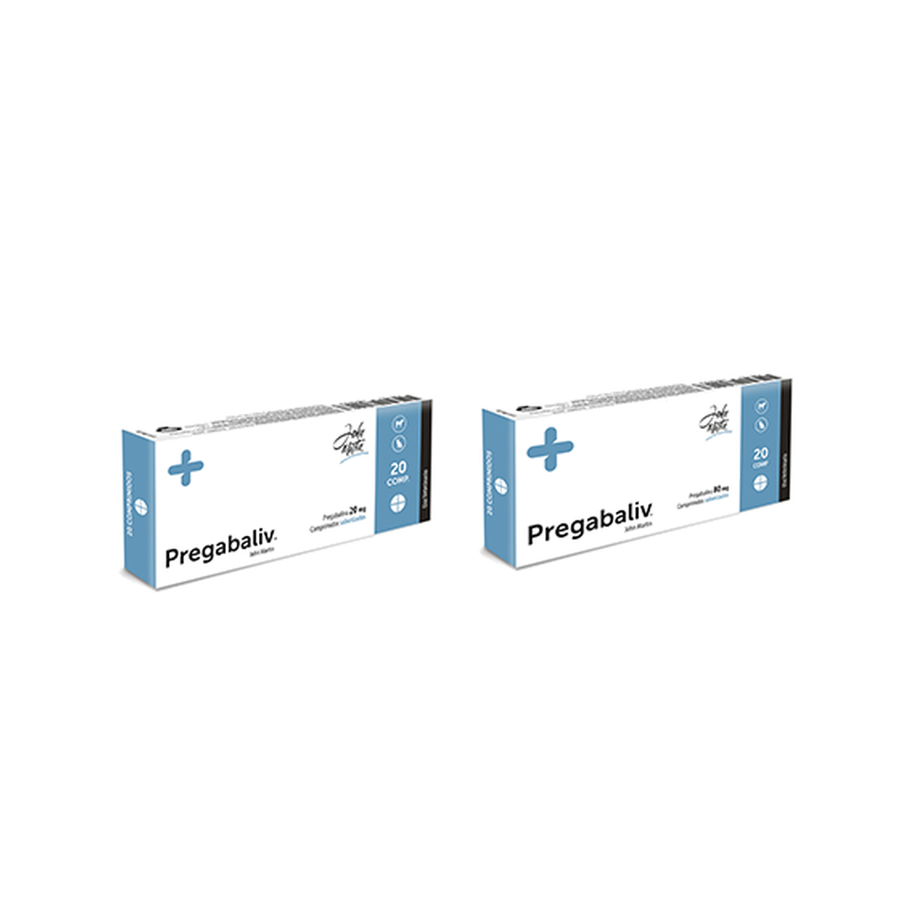 Pregabaliv 80 mg 20 Comprimidos — para Perros y Gatos | John Martin