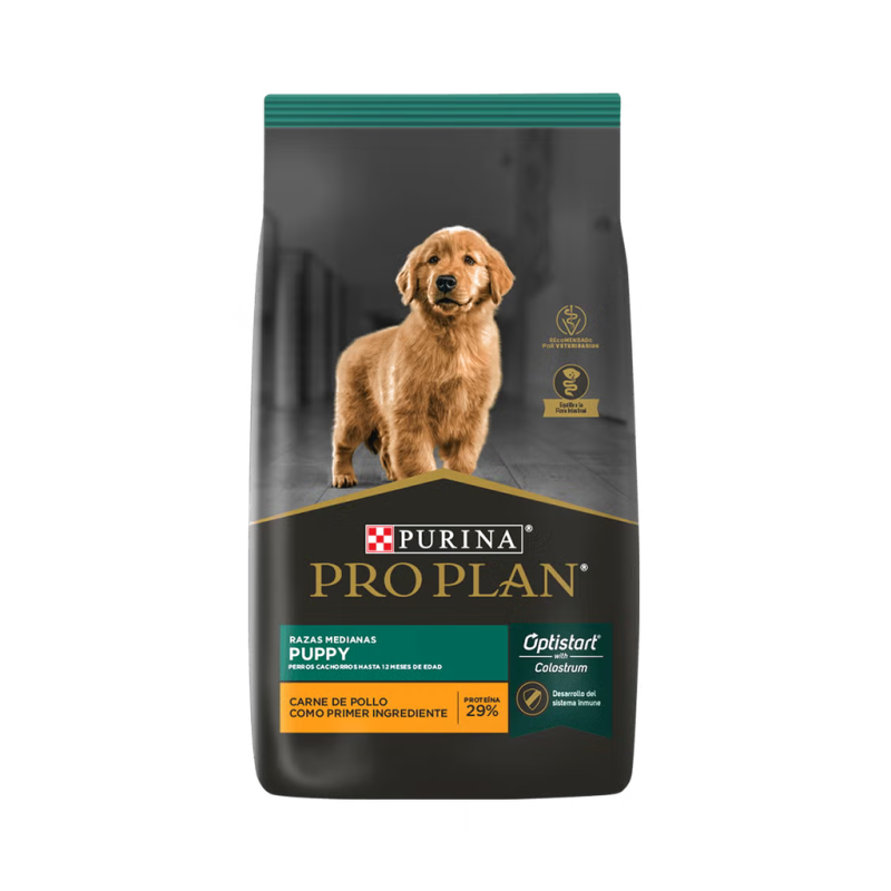 Pro Plan Puppy Razas Medianas * 15kg — Alimento para Cachorros con Colostrum | Purina