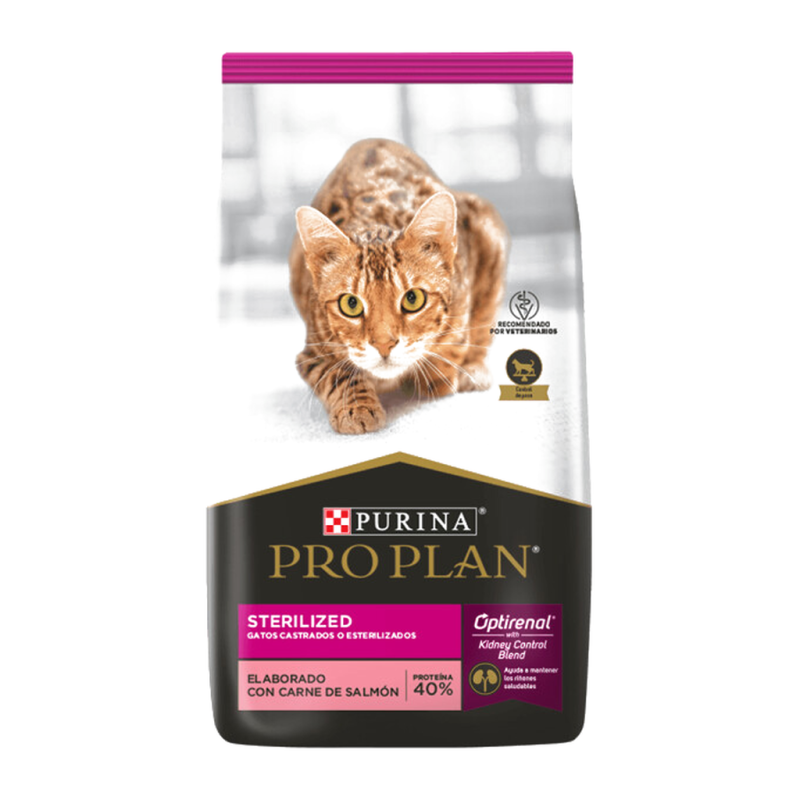 Pro Plan Sterilized Salmón * 1kg — Para gato Castrado | Purina